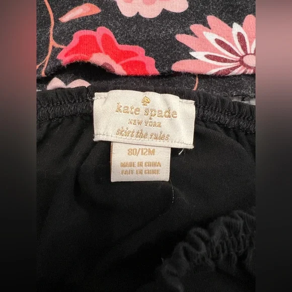 Kate Spade New York Girls Floral Mod Dress with Bottoms - Picture 7 of 9